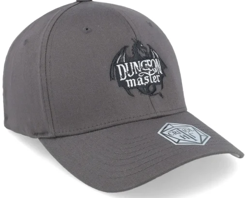 Flexfit-Critiql Hit Dungeon Master Dragon Silhouette Dark Grey Flexfit -