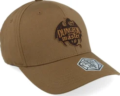 Flexfit-Critiql Hit Dungeon Master Dragon Silhouette Wooly Combed Coyote Flexfit - Brown