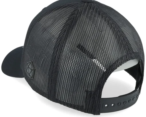 Best Critiql Hit Dungeon Master Dragon Silhouette Black Trucker -