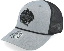 Clearance Critiql Hit Dungeon Master Grey/Black/Black Rope Trucker -
