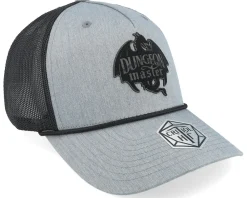 Clearance Critiql Hit Dungeon Master Grey/Black/Black Rope Trucker -