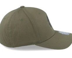 Flexfit-Critiql Hit Dungeon Master Logo Dragon Olive Flexfit -