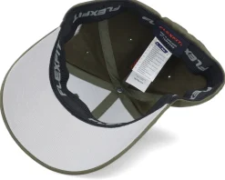 Flexfit-Critiql Hit Dungeon Master Logo Dragon Olive Flexfit -
