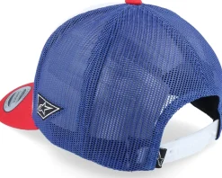 Trucker-Alpinestars Dunker Hat White/Red/Blue Trucker -