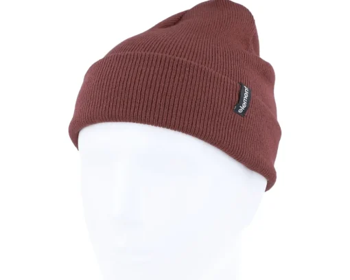 Skate-Element Dusk Low Beanie Decadent Chocolate Cuff - Brown
