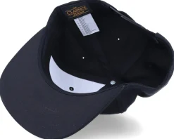 Snapback-Iconic E Letter 3D Black Snapback -