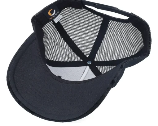 Velvet Caps-Calza Pennello Eagle Big Patch Velvet Trucker - Black