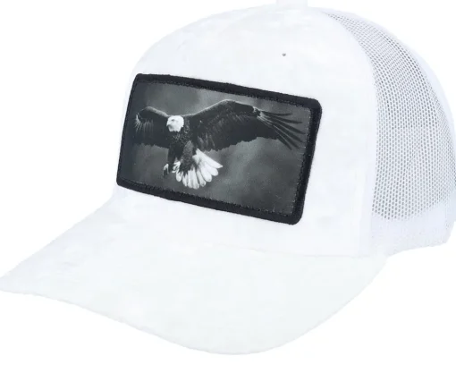 Velvet Caps-Calza Pennello Eagle Big Patch Velvet Trucker - Black