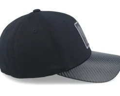 Flexfit-Iconic Eagle Black Metallic Patch Carbon/Black Flexfit -