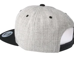 Snapback-Eagle Heather Grey/Black Snapback -