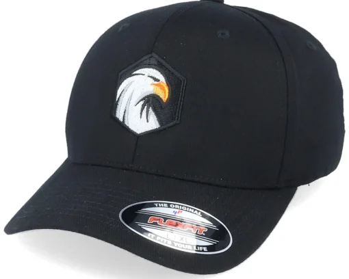 Fashion Wild Spirit Eagle Hex Black Flexfit -
