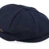 Sale Wild Spirit Eagle Patch Navy Bakerboy Flat Cap -
