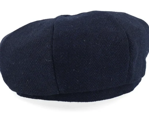 Sale Wild Spirit Eagle Patch Navy Bakerboy Flat Cap -
