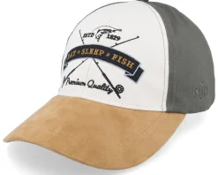 Adjustable-MJM Hats Eat Sleep Fish I'm A Fly Fisher Cott. Olive Adjustable -
