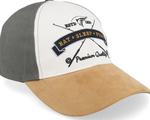 Adjustable-MJM Hats Eat Sleep Fish I'm A Fly Fisher Cott. Olive Adjustable -