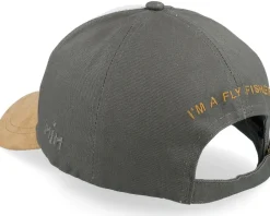 Adjustable-MJM Hats Eat Sleep Fish I'm A Fly Fisher Cott. Olive Adjustable -