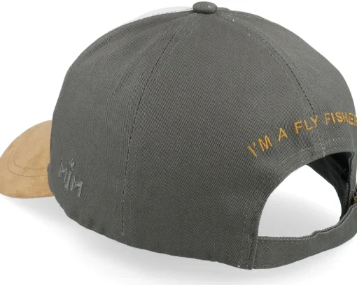Adjustable-MJM Hats Eat Sleep Fish I'm A Fly Fisher Cott. Olive Adjustable -
