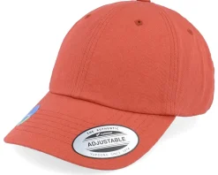Dad Cap-Yupoong Ecowash Rose Red Dad Cap -