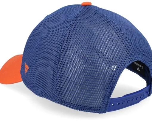 Trucker-Fanatics Edmonton Oilers Meshback /Dark Orange Trucker - Blue