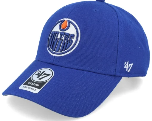 Adjustable-47 Brand Edmonton Oilers NHL '47 Mvp Royal Adjustable -