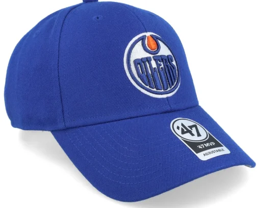 Adjustable-47 Brand Edmonton Oilers NHL '47 Mvp Royal Adjustable -