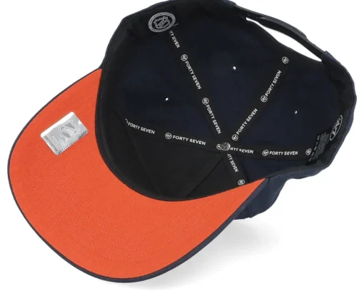 New 47 Brand Edmonton Oilers Roscoe 47 Hitch Cap Navy A-frame Adjustable -