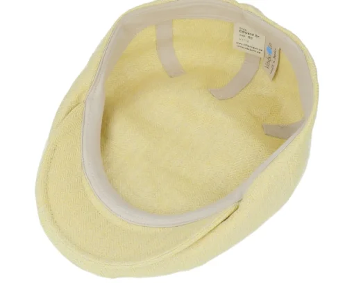 Outlet CTH Ericson Edward Växbo Lin Rödven Yellow Flat Cap -