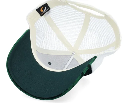 Best Calza Pennello Eiffel Tower Velvet /Ivory A-frame Trucker - Green
