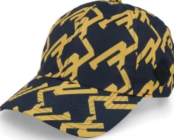 Outlet J.Lindeberg Elijah Geo Print Cap Jl Navy Dad Cap -