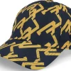 Adjustable-J.Lindeberg Elijah Geo Print Cap Jl Navy Dad Cap -