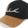 Flexfit-Hunter Elk Antler 3d Black/Suede Flexfit -
