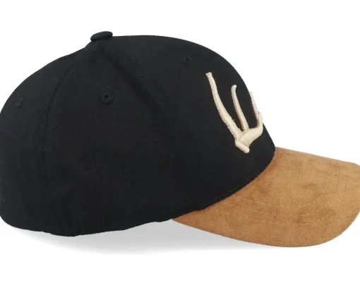 Flexfit-Hunter Elk Antler 3d Black/Suede Flexfit -