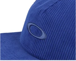 Snapback-Oakley Ellipse Corduroy Hat Crystal Snapback - Blue