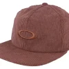 Snapback-Oakley Ellipse Corduroy Hat Grenache Snapback - Brown