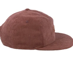 Snapback-Oakley Ellipse Corduroy Hat Grenache Snapback - Brown