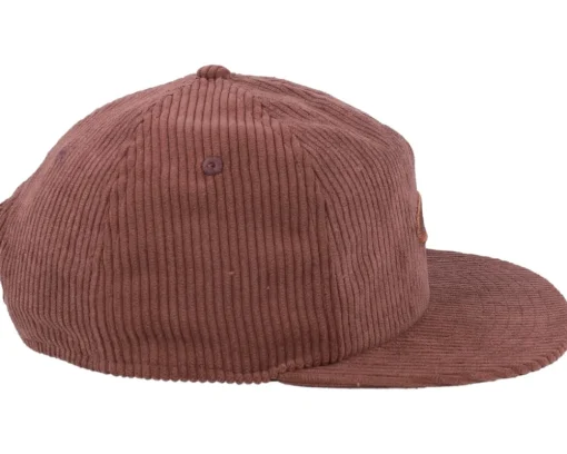Snapback-Oakley Ellipse Corduroy Hat Grenache Snapback - Brown