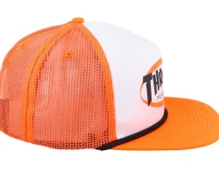 Trucker | Skate-Thrasher Ellipse Logo - Orange