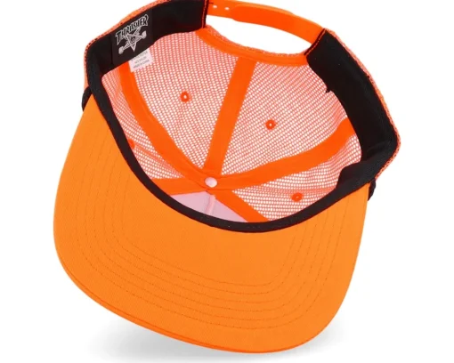 Trucker | Skate-Thrasher Ellipse Logo - Orange