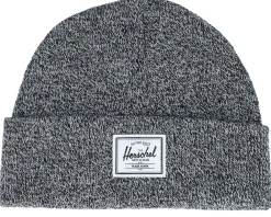 Short Beanies-Herschel Elmer Heather Black Short Beanie -