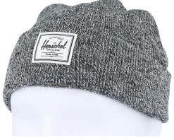 Short Beanies-Herschel Elmer Heather Black Short Beanie -