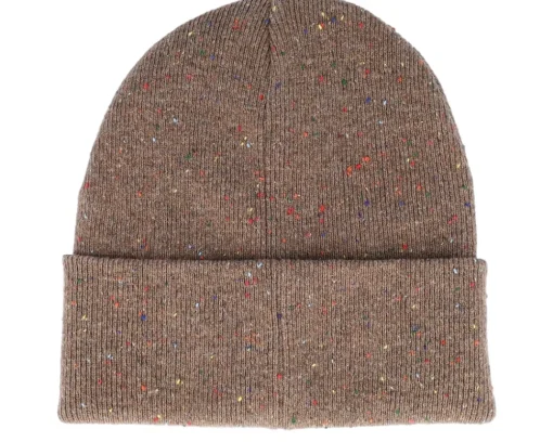 Cuff Beanies-Herschel Elmer Marled Bison Cuff - Brown