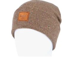 Cuff Beanies-Herschel Elmer Marled Bison Cuff - Brown