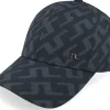 Sale J.Lindeberg Elo Printed Cap Bias Bridge Black Adjustable -