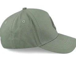 Adjustable-Volcom Embossed Stone Hat Light Olive A-Frame Adjustable -