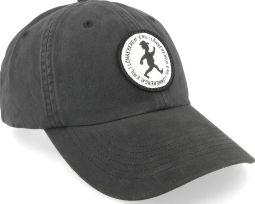 Dad Cap-Emil I Lönneberga Emil Silhouette Circle Black Dad Cap -