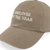 Dad Cap-Iconic Employee Of The Year Driftwood Brown Dad Cap -