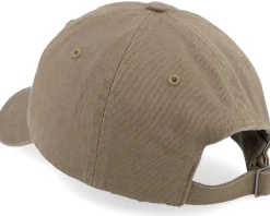 Dad Cap-Iconic Employee Of The Year Driftwood Brown Dad Cap -