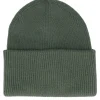 Cuff Beanies-Beechfield Engineered Olive Soft Deep Cuffed - Green