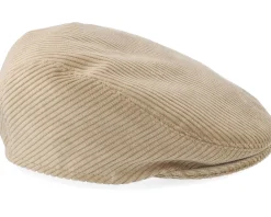 Flat Caps-Mayser Erik Cord Beige Flat Cap -