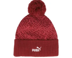 Outlet Puma Essential Beanie Intense Red Pom -